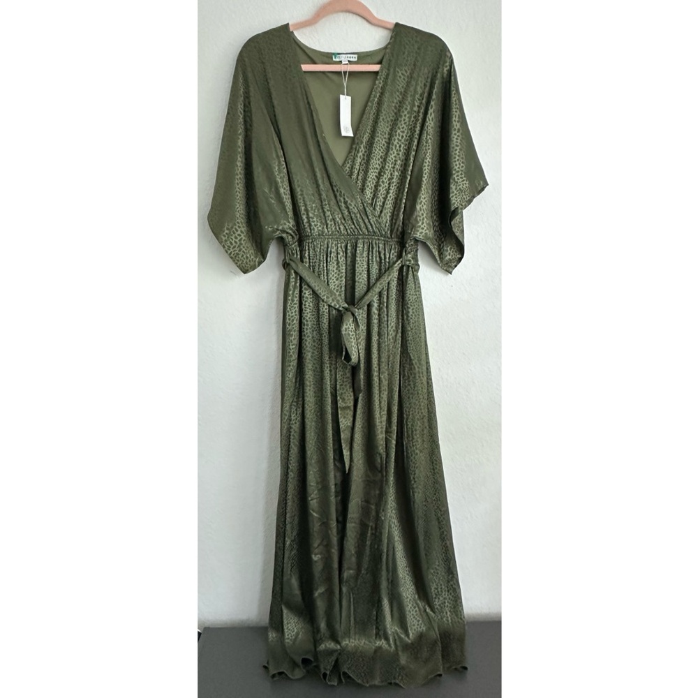 Baltic Born Savannah Print Kimono Maxi Dress 2x